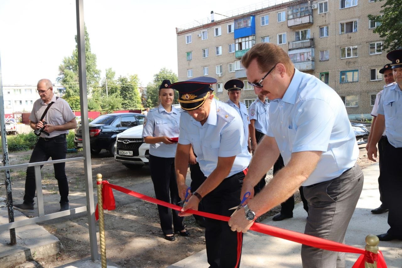 В Балашове открылся очередной участковый пункт полиции.